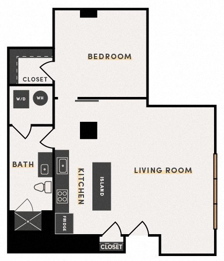 floor plan photo of the junction at white stone station in menomonee falls, wi